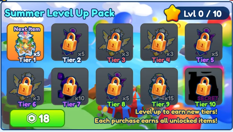 Summer Level Up Pack 2