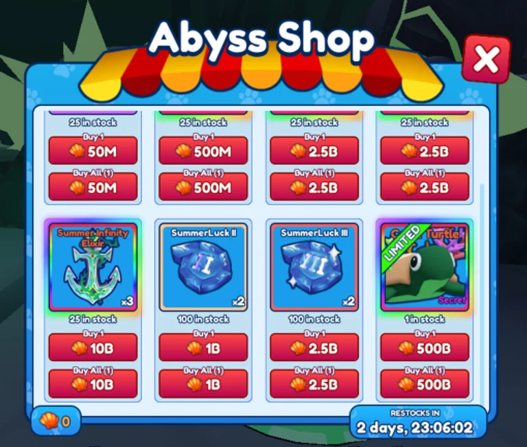 The Abyss Shop