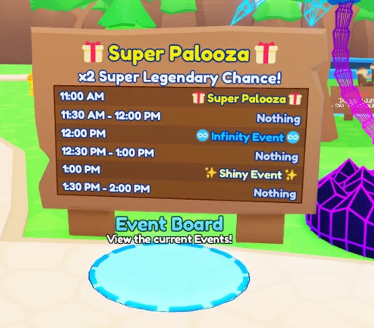 New Event Board Buffs