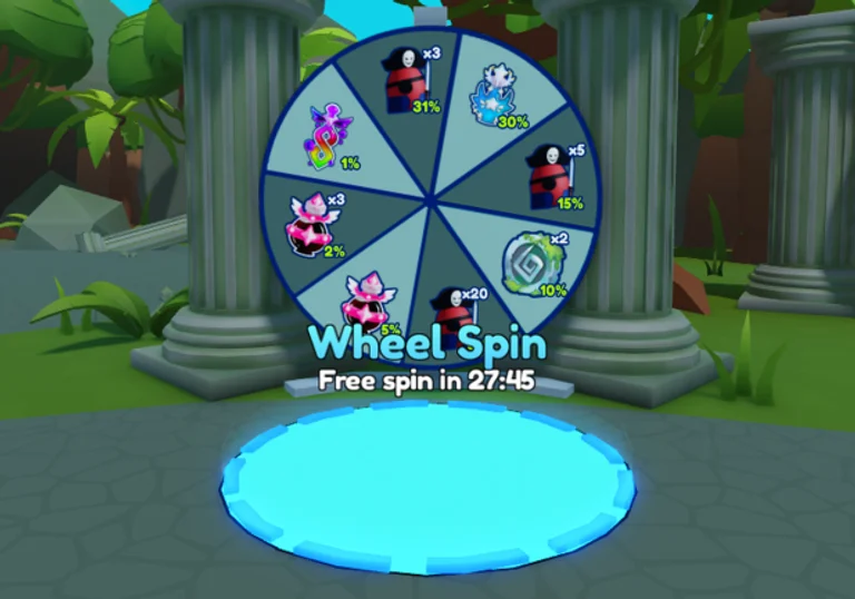 Ancient Wheel Spin