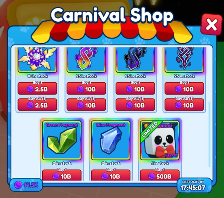 The Carnival Shop