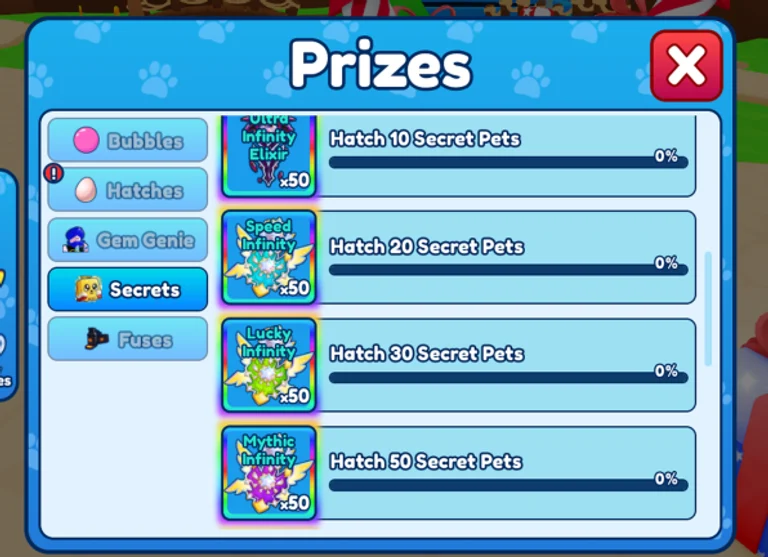 New Prizes