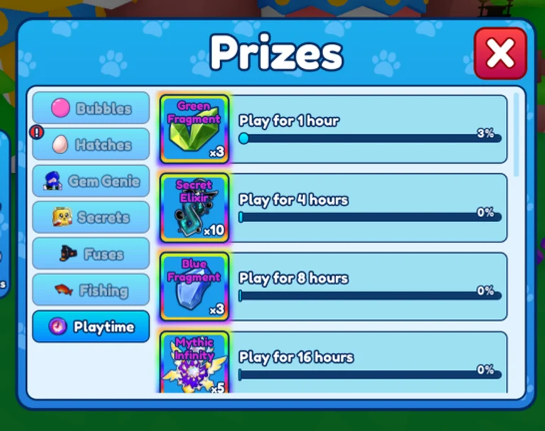 New Prizes