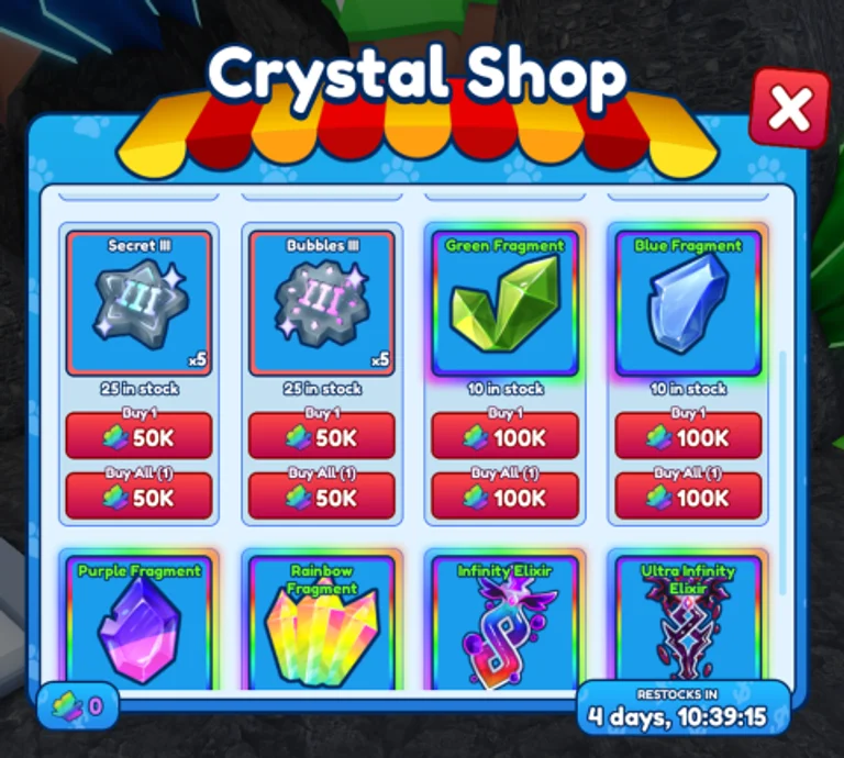 Crystal Shop