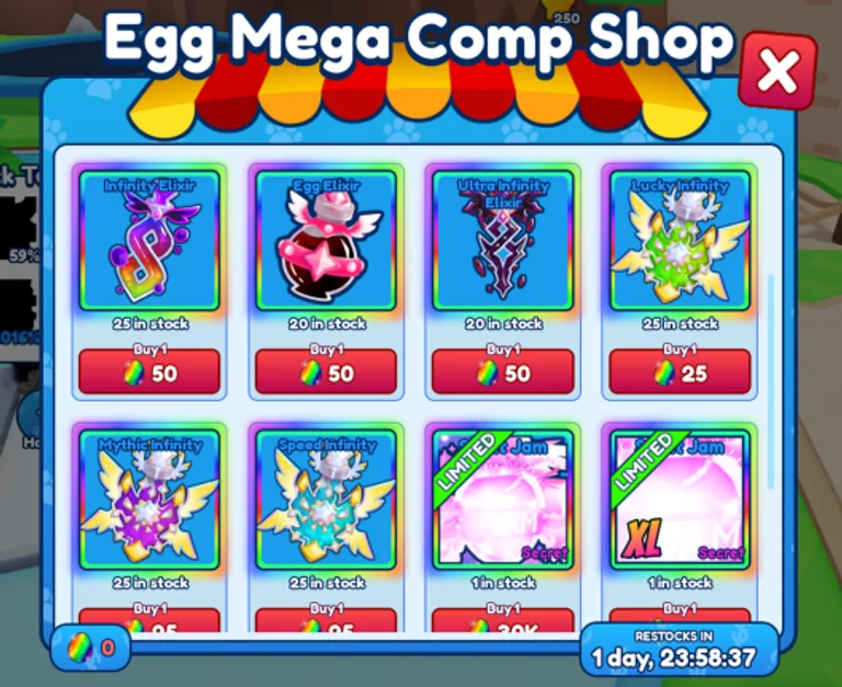 The MEGA EGG Competition