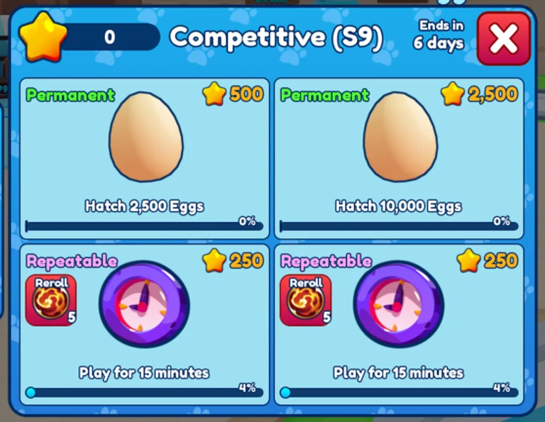 The MEGA EGG Competition