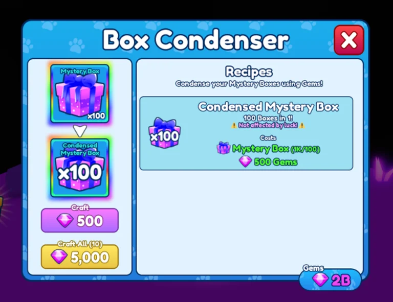 Mystery Box Condenser