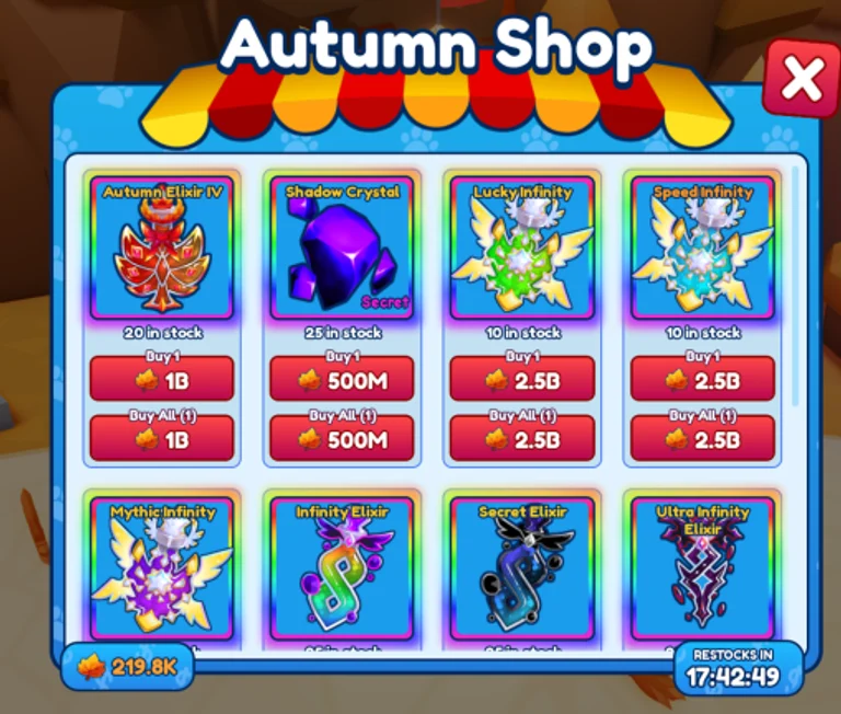 The Autumn Shop