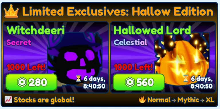 New Stock Exclusive Pet Update