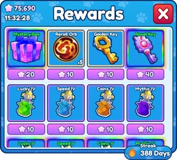 Daily Rewards