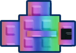 Rainbow Brick Fish