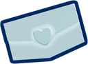 Silver Valentine's Letter