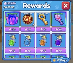 Daily Rewards Shop
