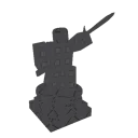 Cobblestone Hero Statue