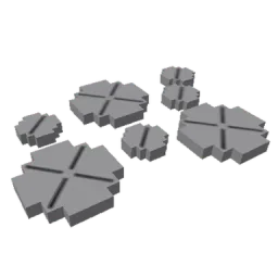 Cobblestone Stepping Stones
