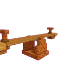 Wood Seesaw