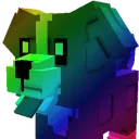 Rainbow Big Dog