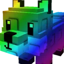 Rainbow Big Fox
