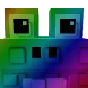 Rainbow Big Frog