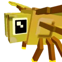 Big Golden Dragonfly