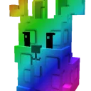 Rainbow Big Jackalope