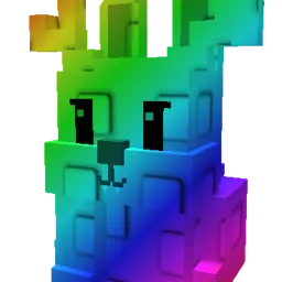 Rainbow Big Jackalope