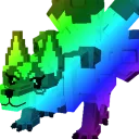 Rainbow Big Kitsune