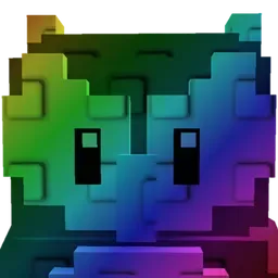 Rainbow Big Owl
