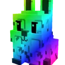 Rainbow Big Sugar Bunny