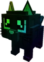 Rainbow Black Cat
