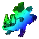 Rainbow Kitsune
