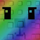 Rainbow Mega Bunny