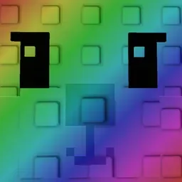 Rainbow Mega Bunny
