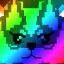 Rainbow Mega Kitsune