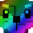 Rainbow Mega Wolf