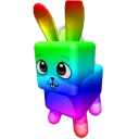 Chroma Fire Bunny