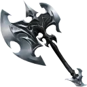 Silver Vampire's Axe