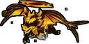 Golden Candycorn Dragon