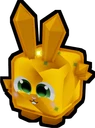 Golden Emerald Bunny