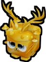 Golden Mushroom Deer