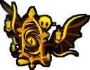 Golden Phantom Mirror