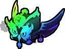 Rainbow Clockwork Owl