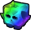 Rainbow Crystal Doggy