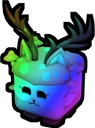 Rainbow Mushroom Deer