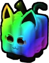 Rainbow Pumpkin Kitty